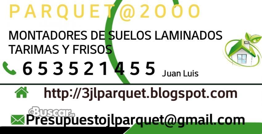montadores de suelos laminados tarimas flotantes
