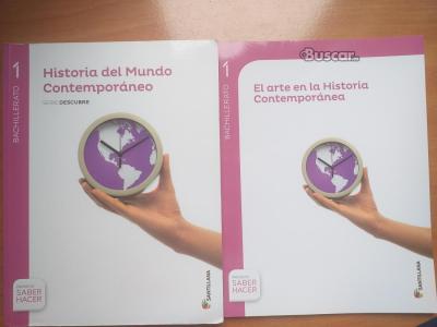 Libro de 1°BACH de Historia del Mundo Contemporáneo  y del...